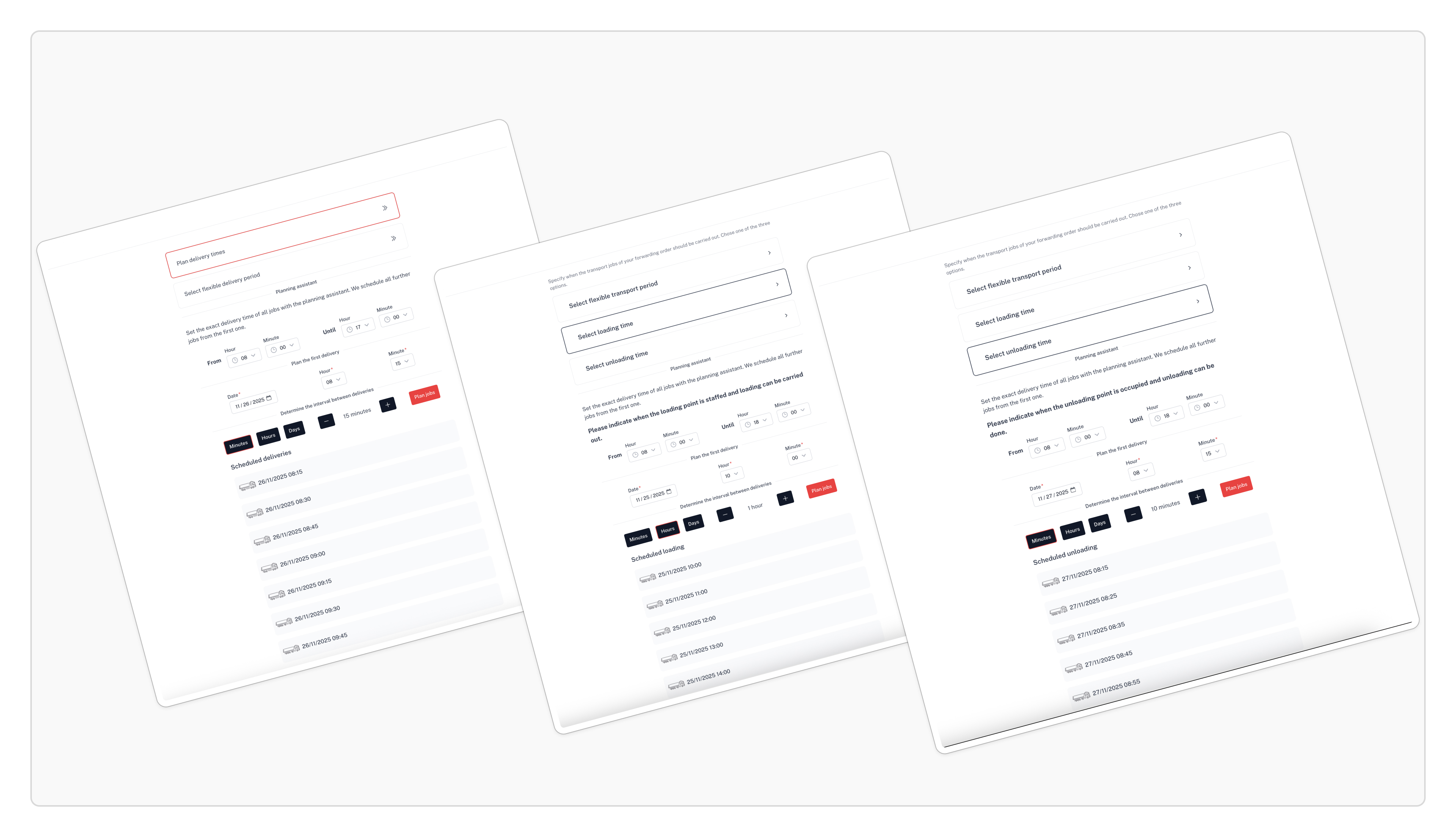 Planning Assistant View